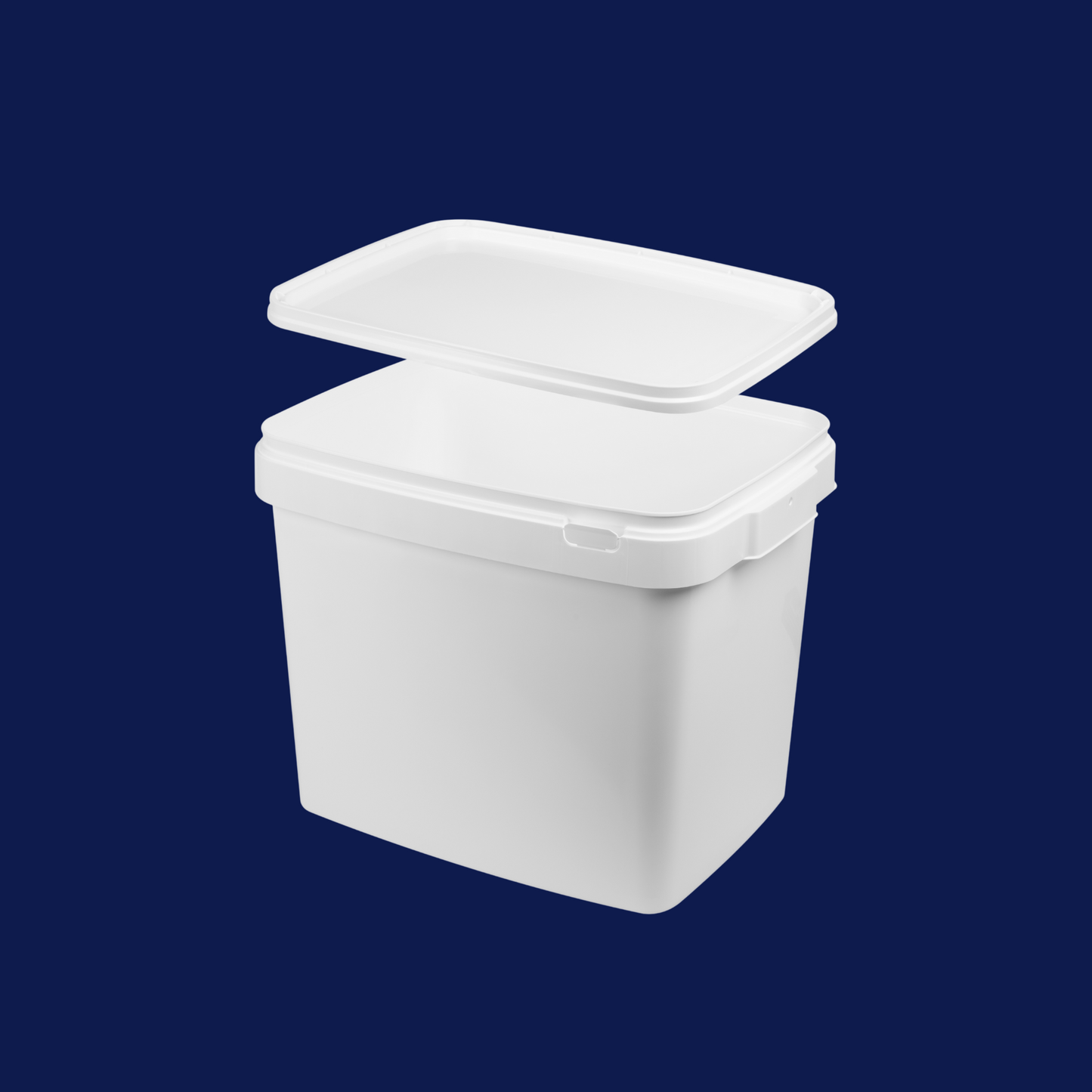 Rectangular plastic bucket - FK-E 24,000