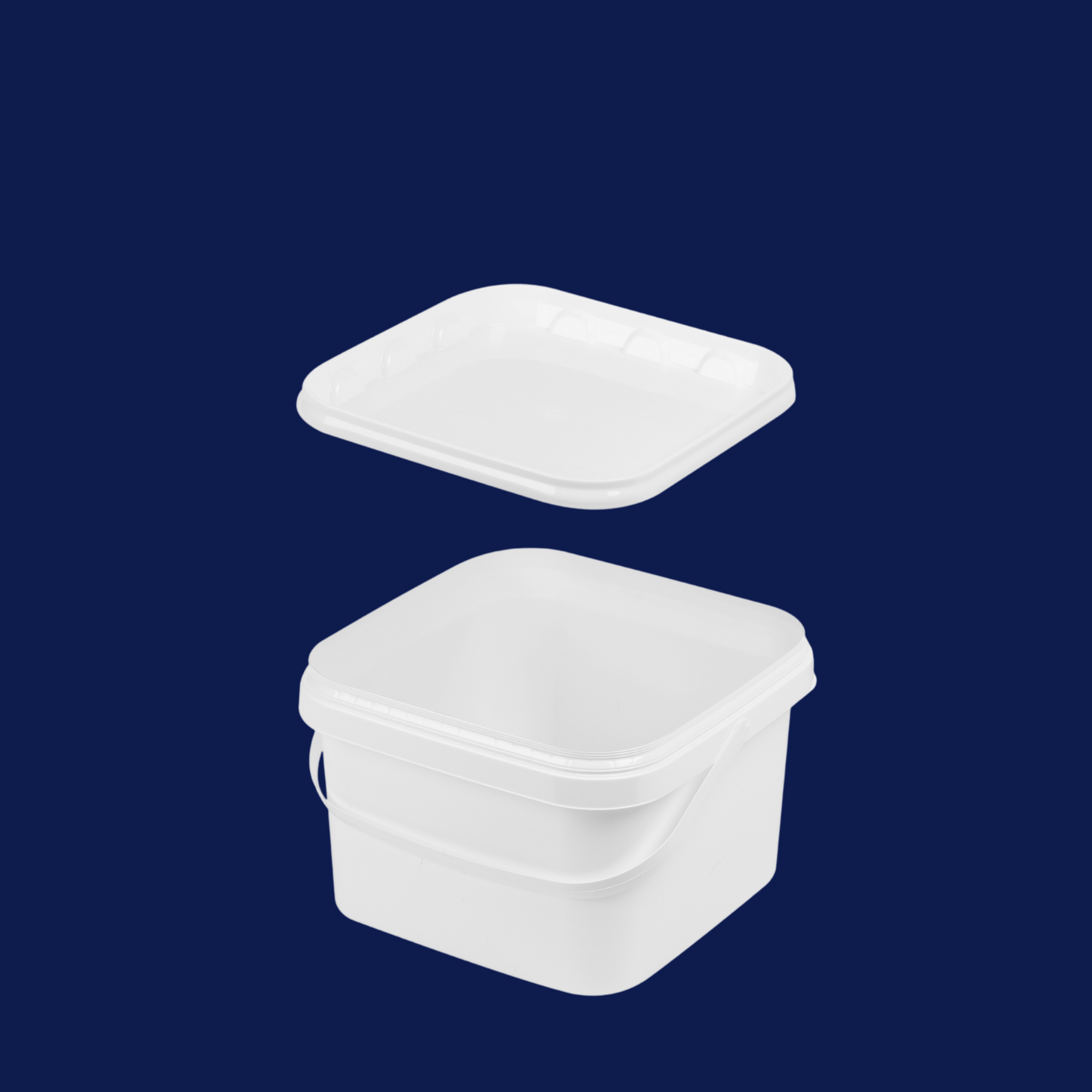 Square plastic bucket - FK-Q 30 