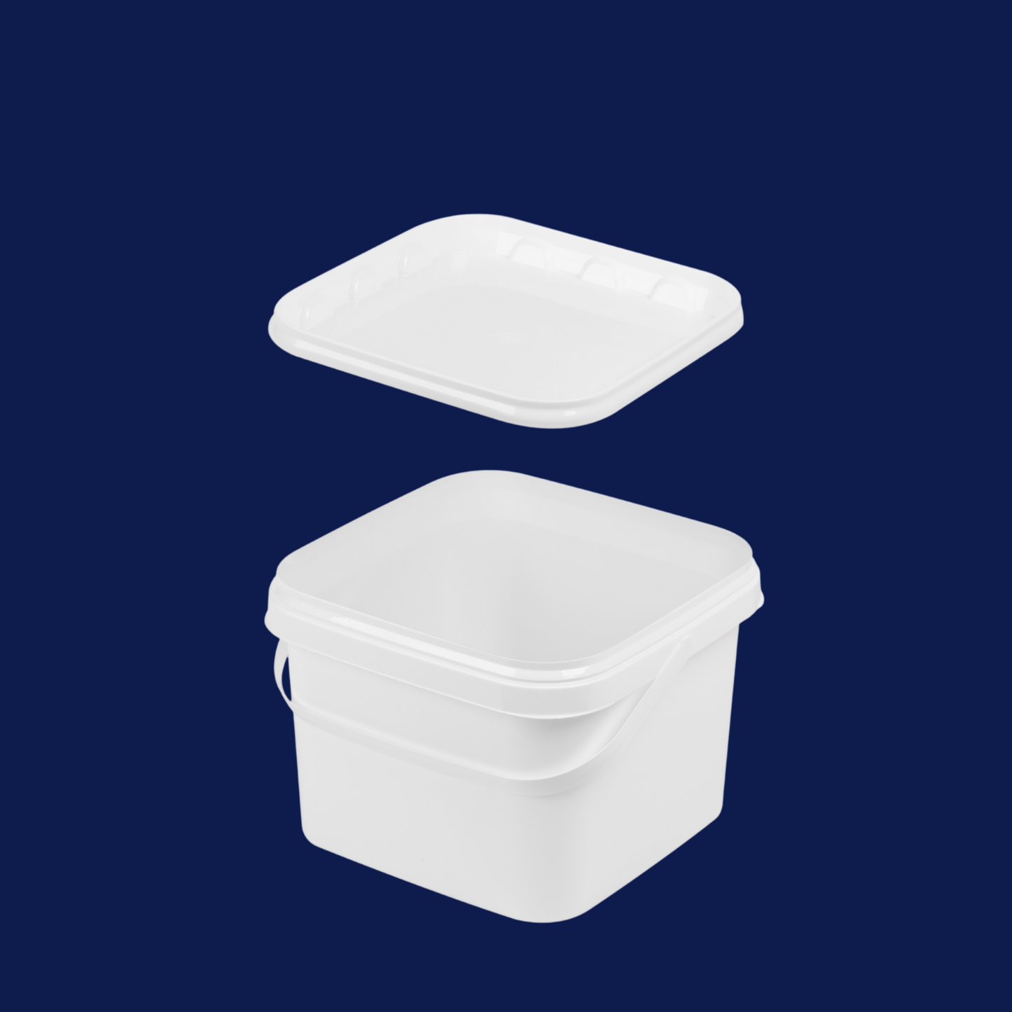 Square plastic bucket - FK-Q 35 