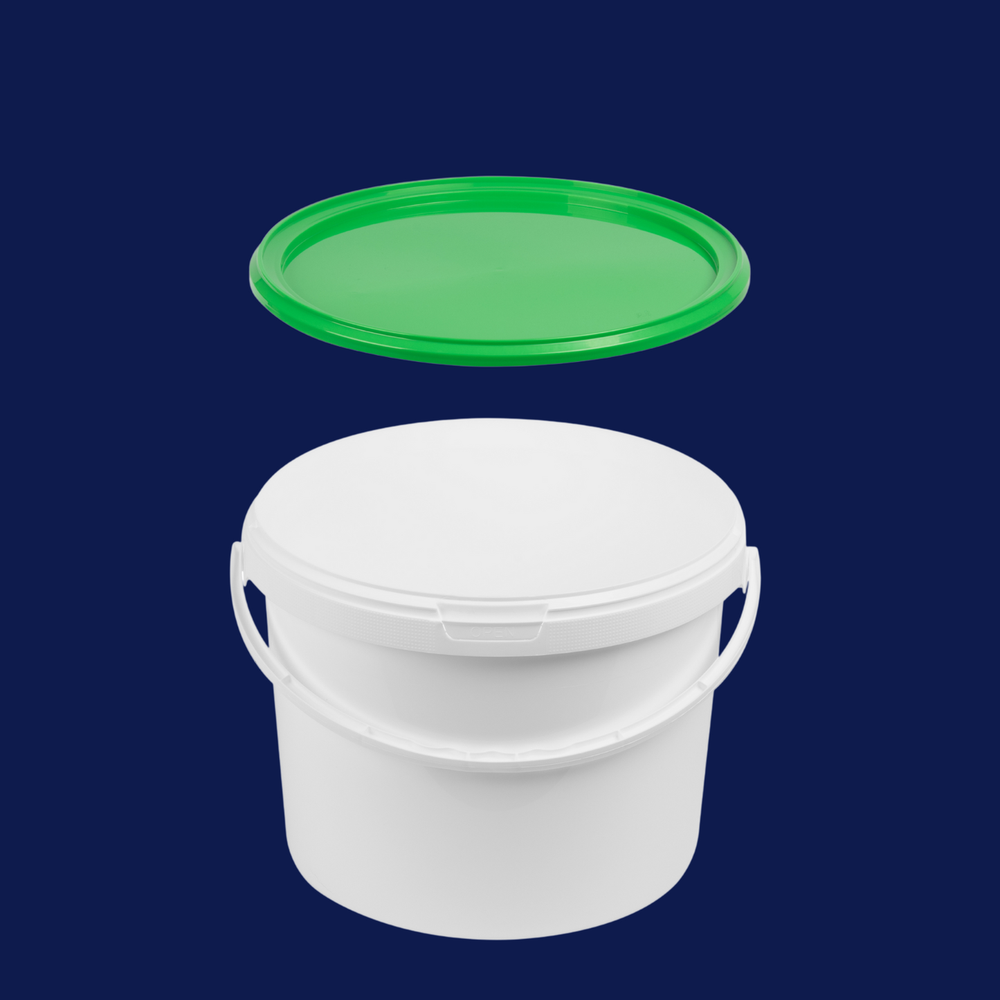 Round plastic bucket - FK-R 8.700