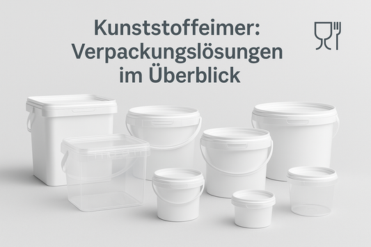 Kunststoffeimer – Alles, was Sie über Einsatz, Vorteile & Nachhaltigkeit wissen müssen