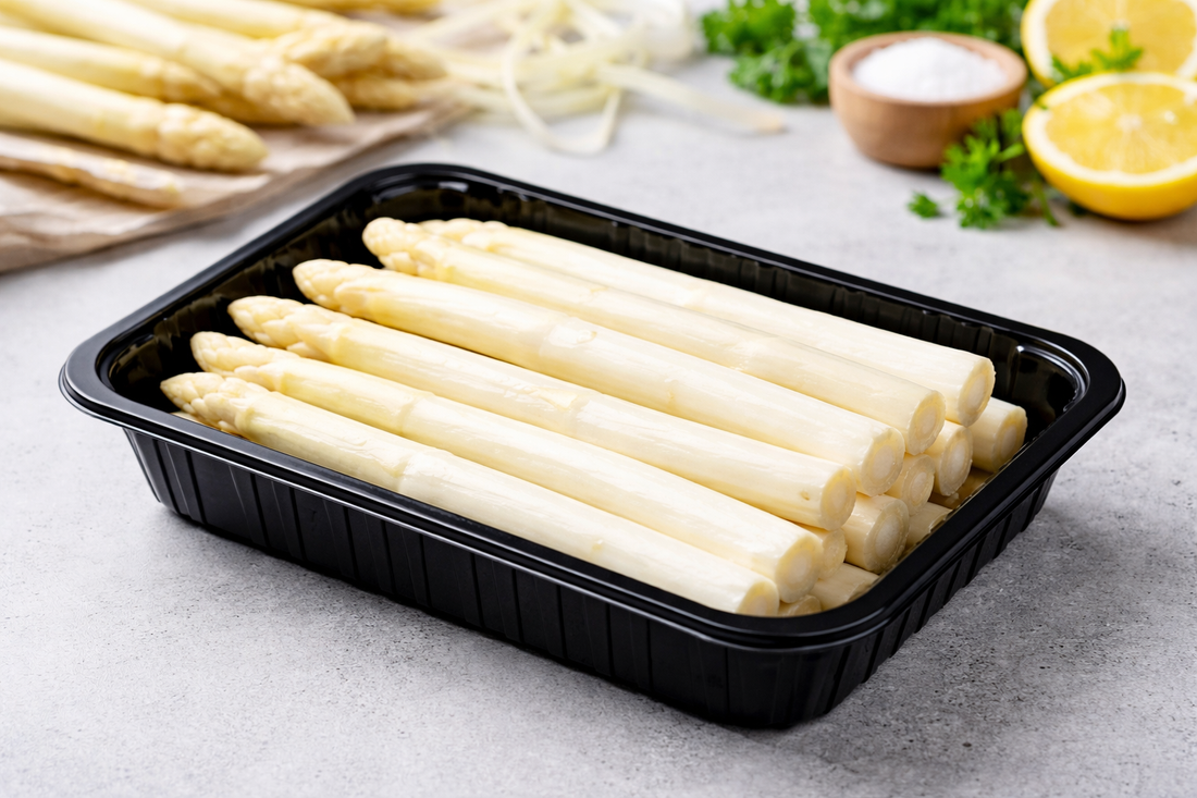 Kunstoffverpackungen für Spargel