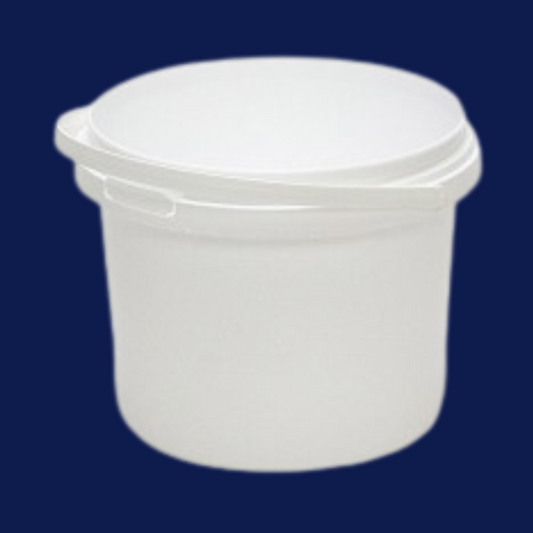 Kunststoffeimer rund 1L weiss