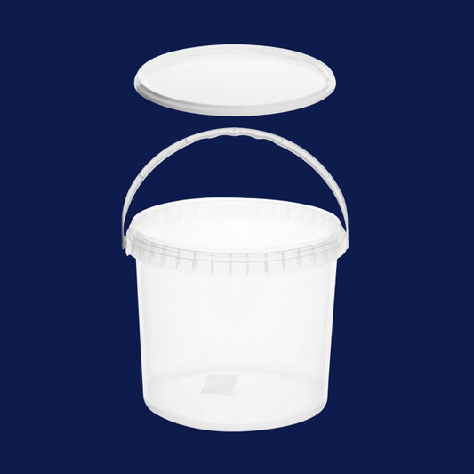 Kunststoffeimer rund 5,7L - weiss 