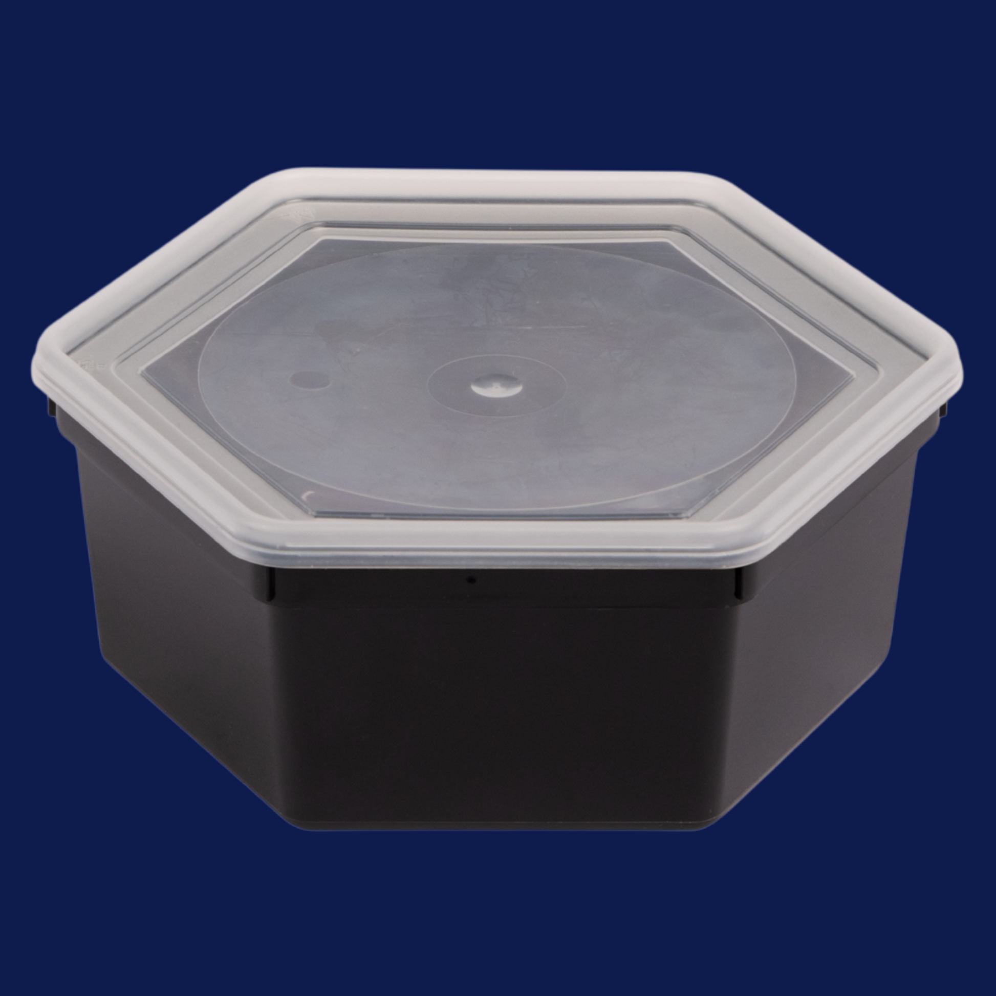 Rechteckschale 1200 ml schwarz