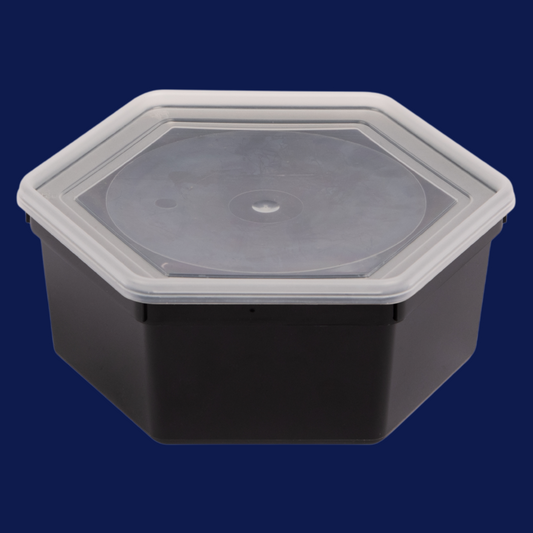 Rechteckschale 1200 ml schwarz