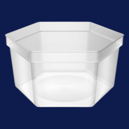 Rechteckschale 1700 ml transparent