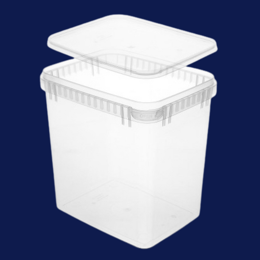 Rechteckschale 3,3 L transparent