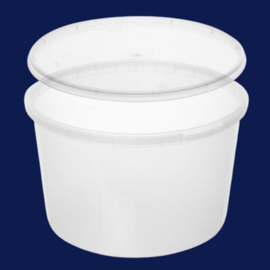 Runddose 149 ml transparent