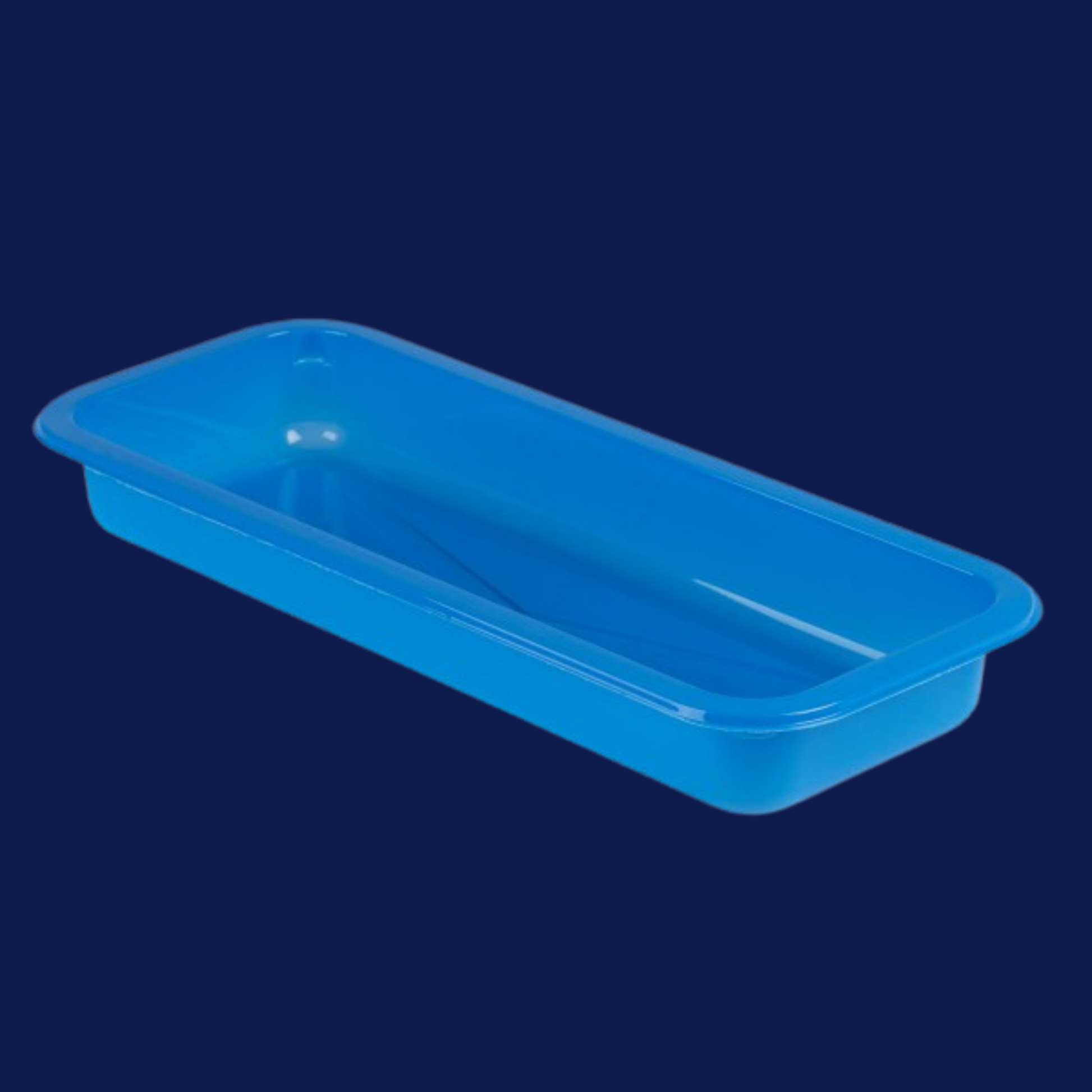 Siegelschale 600 ml blau